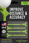 FlightPath Green Golf Tees Pack of 4