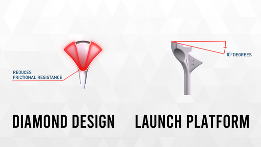 FlightPath White Golf Tees Pack of 4