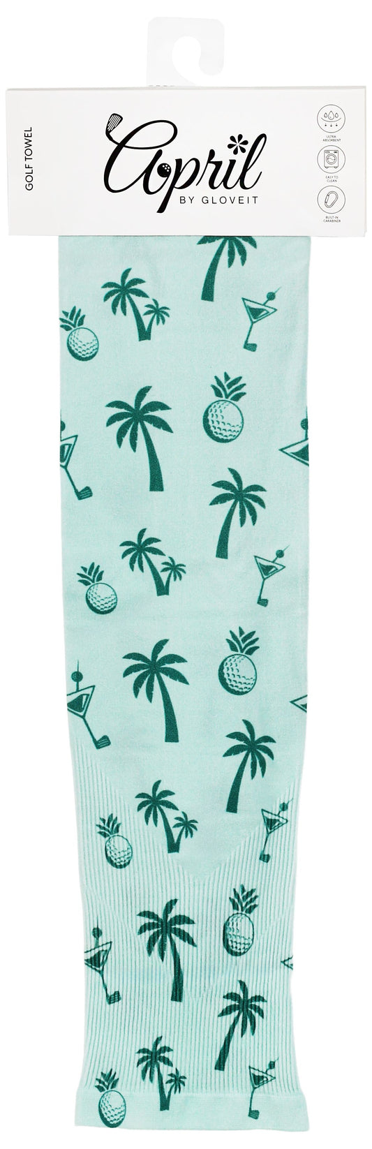 April by Glove It Green Palms Sun Sleeve 2 Pieces