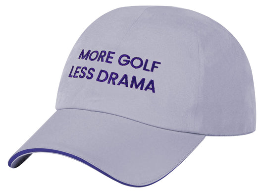 Lavender April More Golf Less Drama Ball Cap