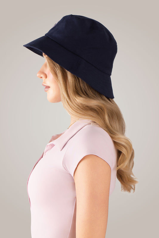 Navy Bucket Hat