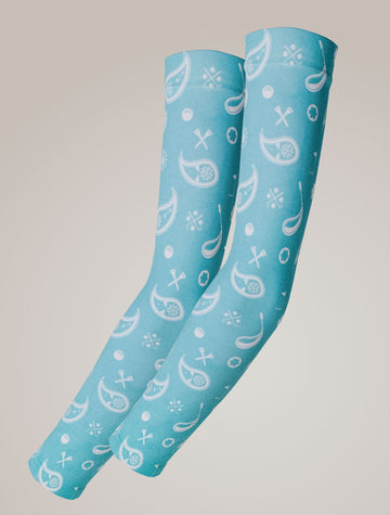 Aqua Sun Sleeve 2 Pieces