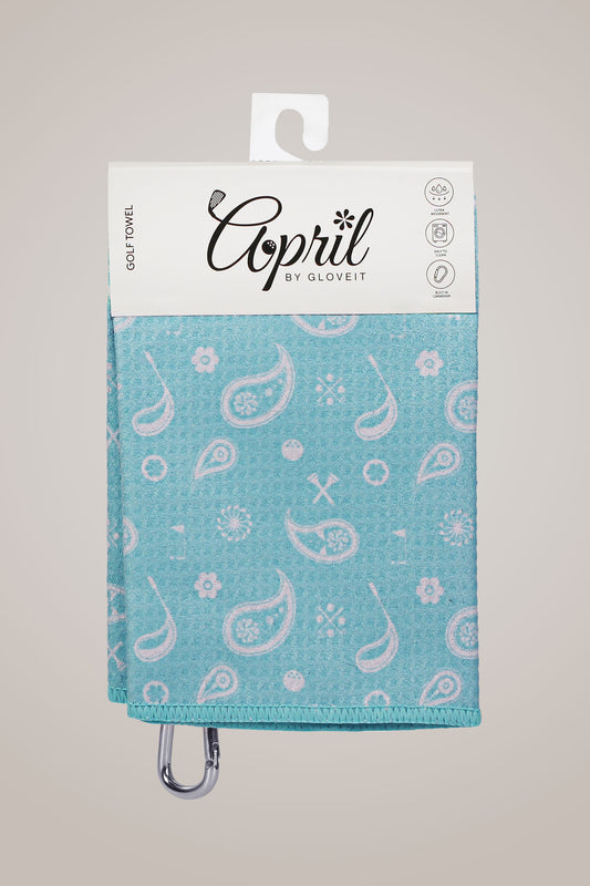 Aqua Golf Towel