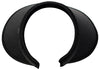 Black April Wide Brim Clip Visor