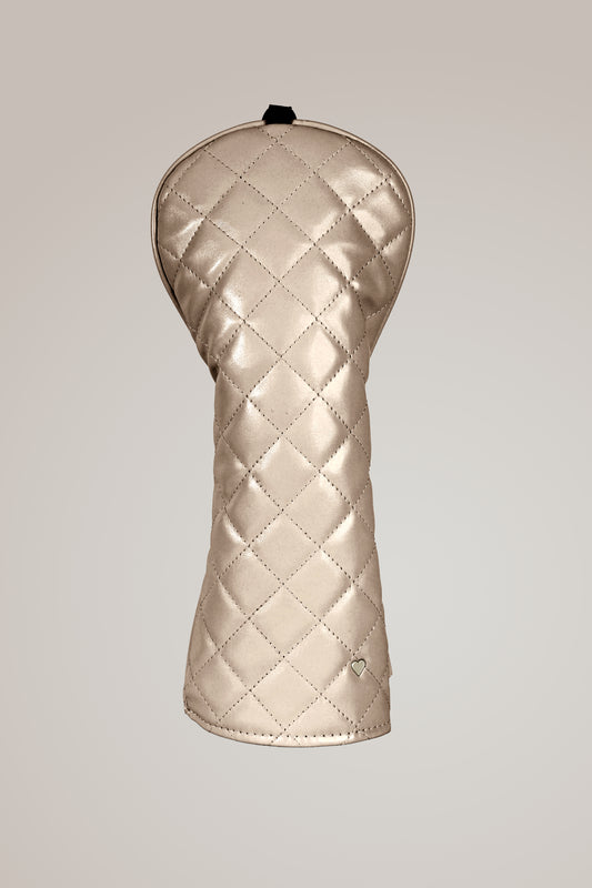 Fairway Cover in Quilted Gold