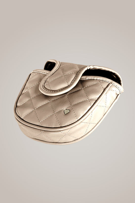 Mallet Putter Cover in Quilted Gold