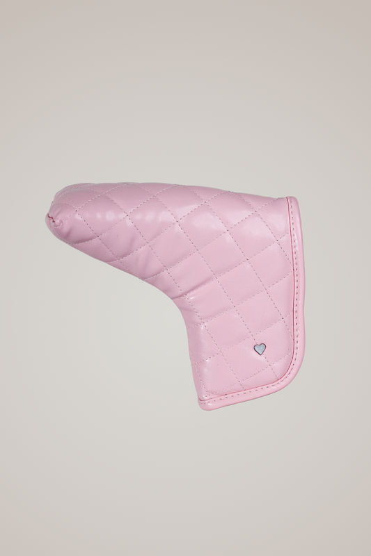 Blade Putter Cover in Quilted Light Pink