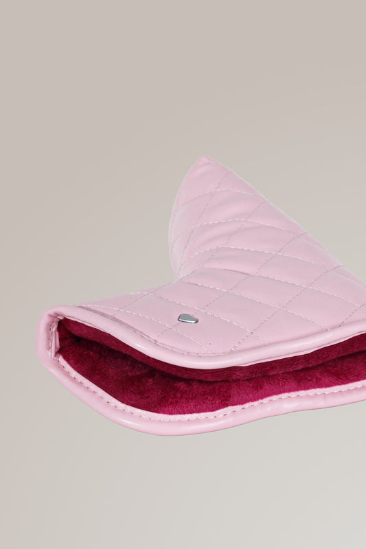Blade Putter Cover in Quilted Light Pink