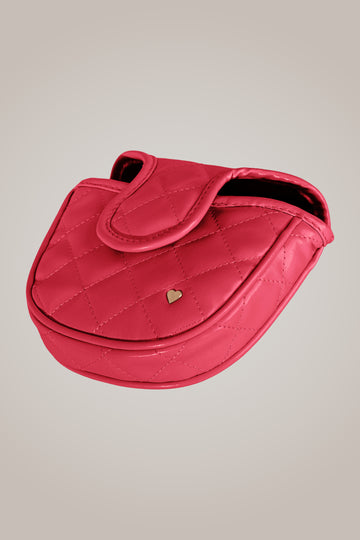 Mallet Putter Cover in Quilted Raspberry
