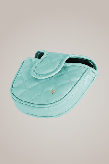 Mallet Putter Cover in Quilted Aqua