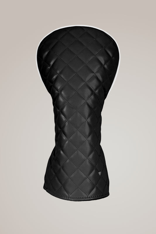 Driver Cover in Quilted Black