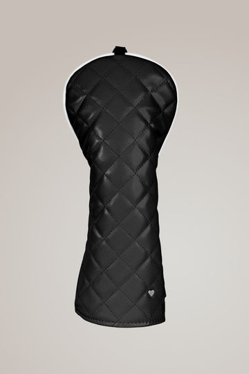 Fairway Cover in Quilted Black