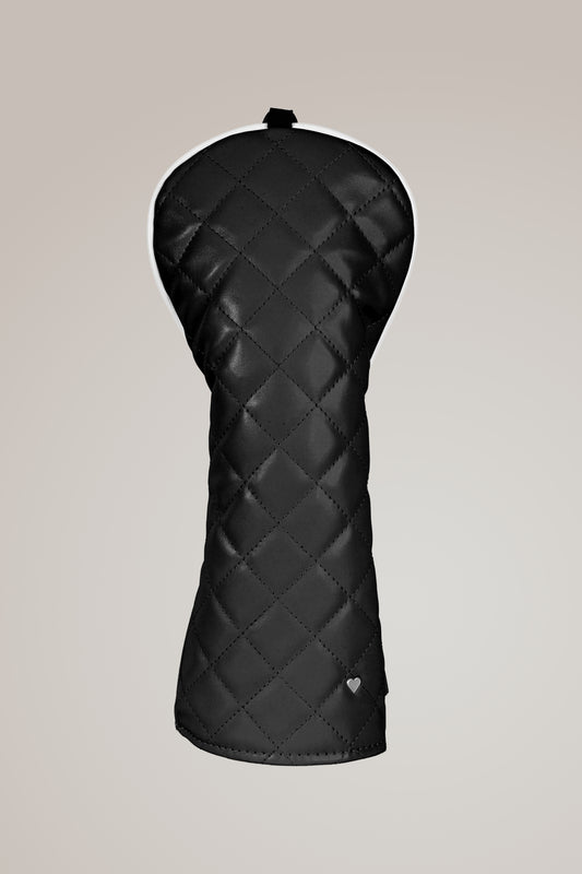 Fairway Cover in Quilted Black
