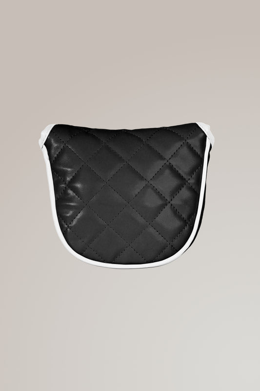 Mallet Putter Cover in Quilted Black