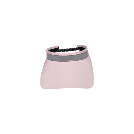 Fore Ever Pink Print And Solid Coil Visors