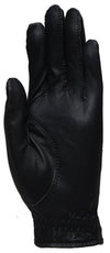 Black Clear Dot Golf Glove