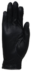 Black Clear Dot Golf Glove