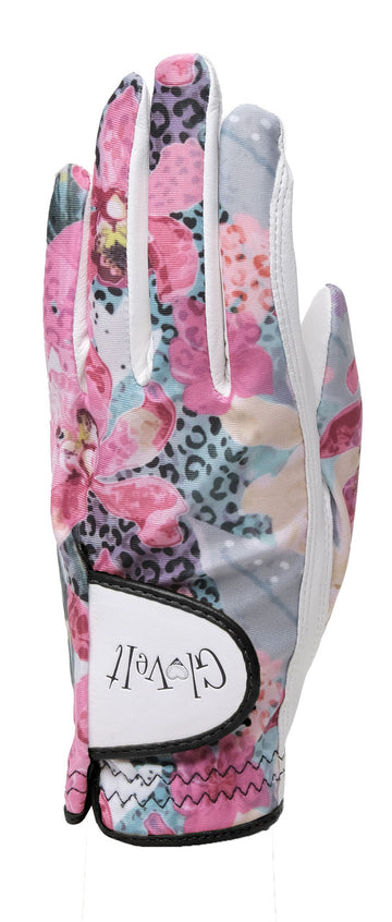 Orchid Cheetah Golf Glove