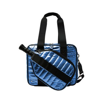 Navy Pickleball Detachable Tote Bag