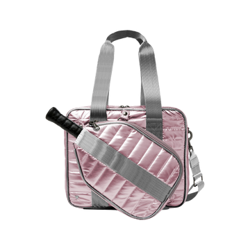 Pink Pickleball Detachable Tote Bag