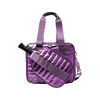 Purple Pickleball Detachable Tote Bag