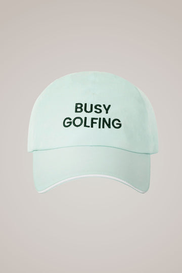 Green Busy Golfing Ball Cap