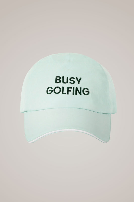 Green Busy Golfing Ball Cap