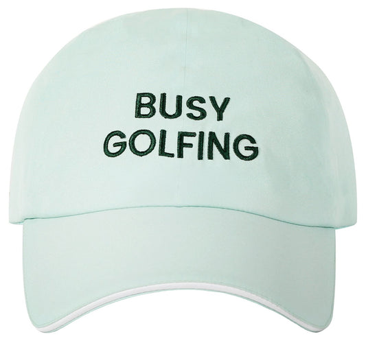 Green April Busy Golfing Ball Cap