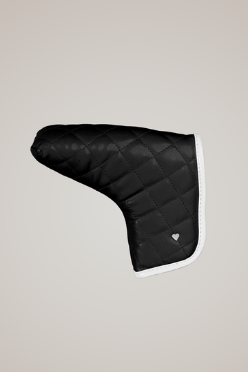 Blade Putter Cover in Quilted Black