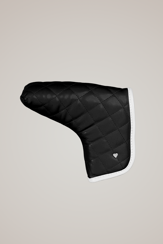 Blade Putter Cover in Quilted Black