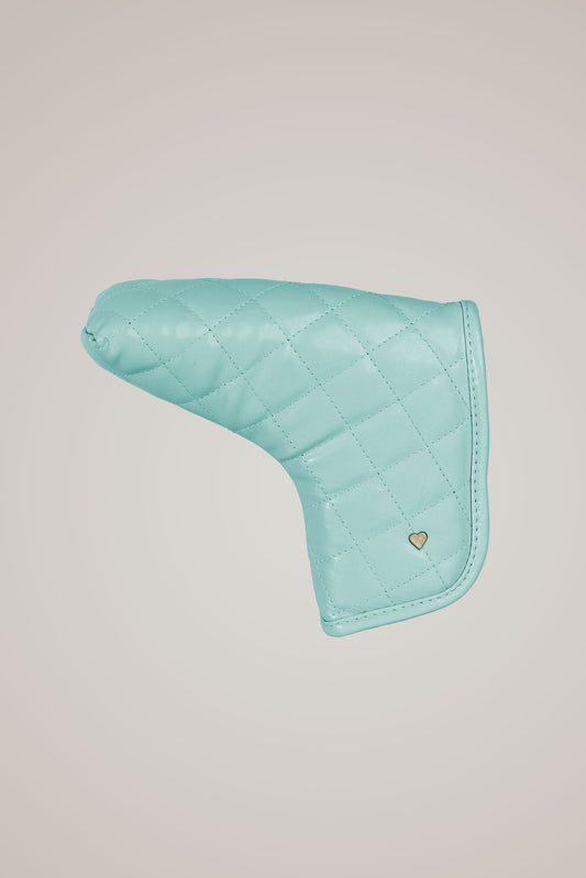 Blade Putter Cover in Quilted Aqua