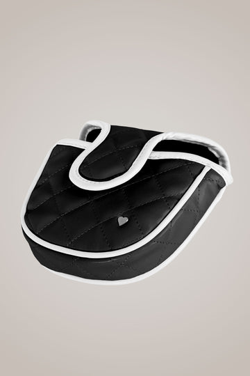 Mallet Putter Cover in Quilted Black