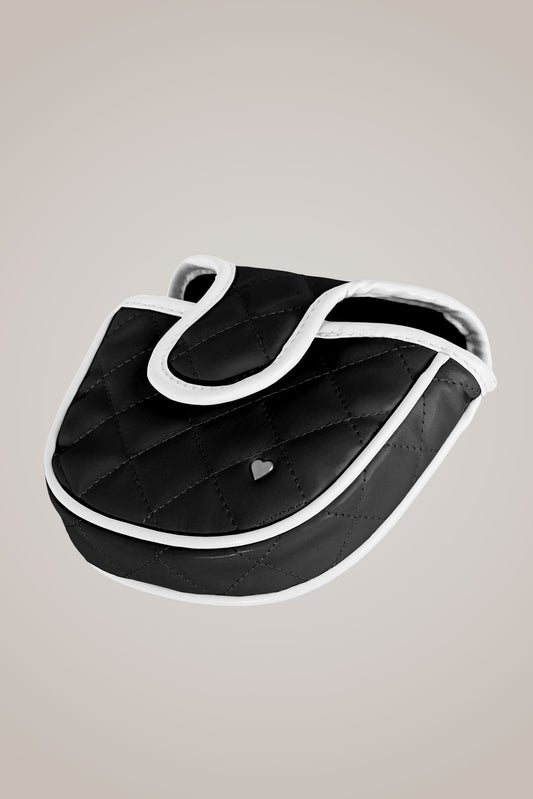 Mallet Putter Cover in Quilted Black