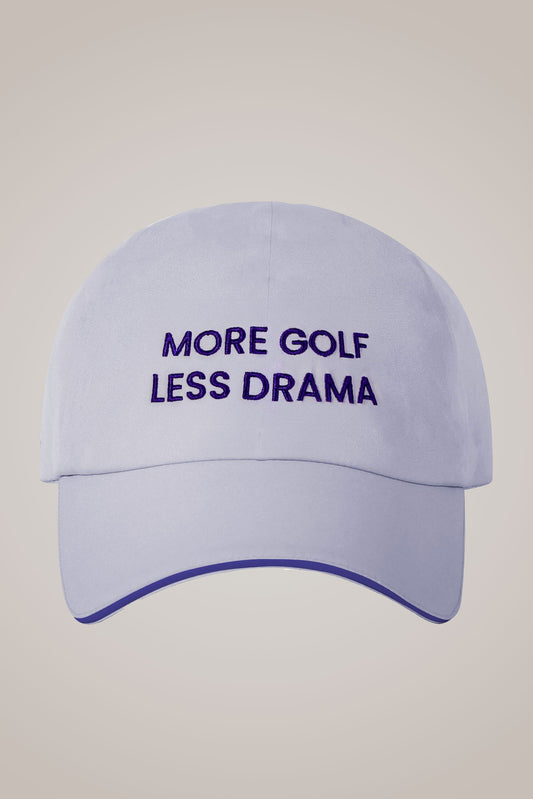 Lavender More Golf Less Drama Ball Cap
