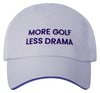 Lavender April More Golf Less Drama Ball Cap