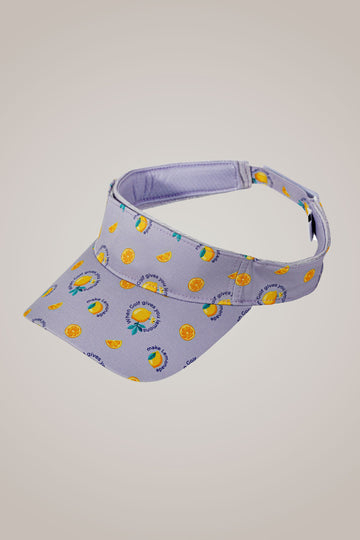 Lavender Lemons Sport Visor