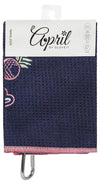April by Glove It Navy Golf Towel