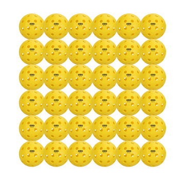 OZO Pickleball Outdoor Balls 36-Pack Yellow