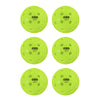 OZO Pickleball Outdoor Balls 6-Pack Green