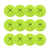 OZO Pickleball Outdoor Balls 12-Pack Green