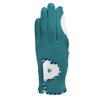Retro Deluxe Teal One-Size Golf Glove