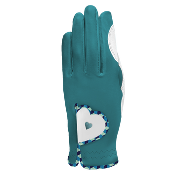 Retro Deluxe Teal One-Size Golf Glove