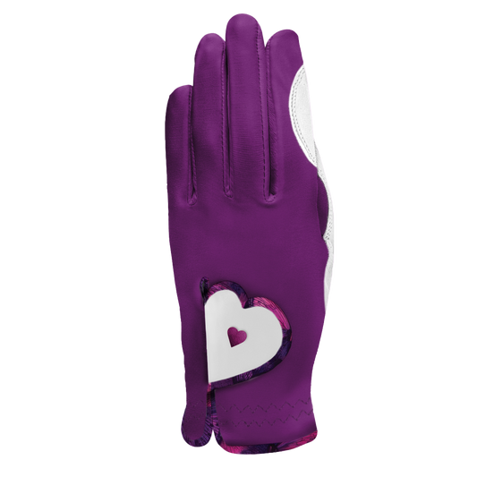 Butterfly Wings Purple One-Size Golf Glove