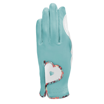 Boho Aqua Blue One-Size Golf Glove