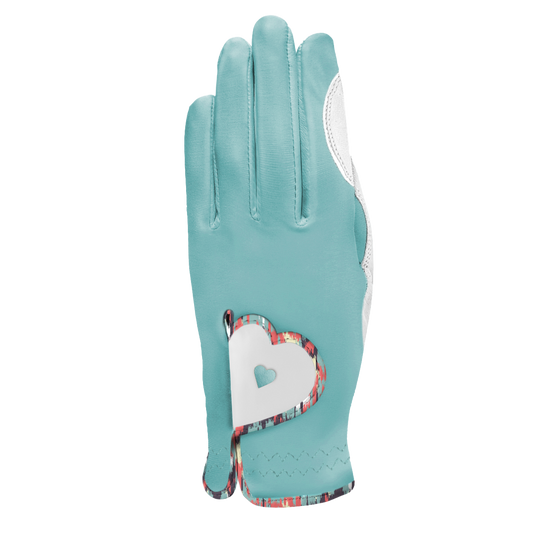 Boho Aqua Blue One-Size Golf Glove
