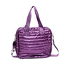 Purple Pickleball Detachable Tote Bag