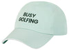 Green April Busy Golfing Ball Cap
