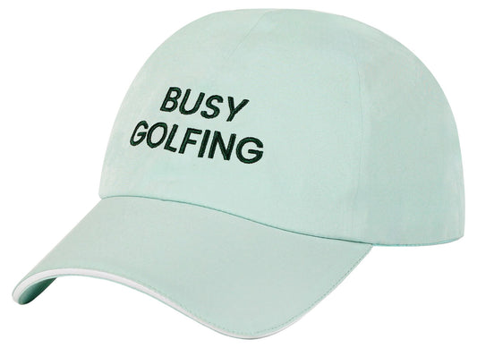 Green April Busy Golfing Ball Cap
