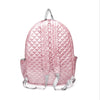 Pink Quilted Tennis Racquet Backpack