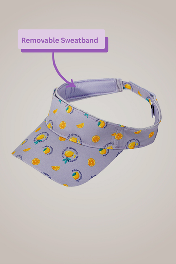 When Golf Gives You Lemons Sport Visor